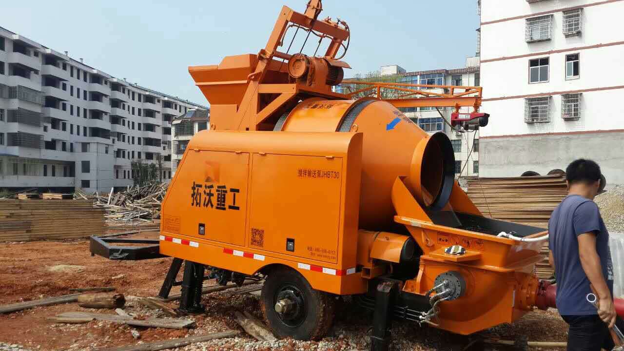 混凝土攪拌一體機(jī)